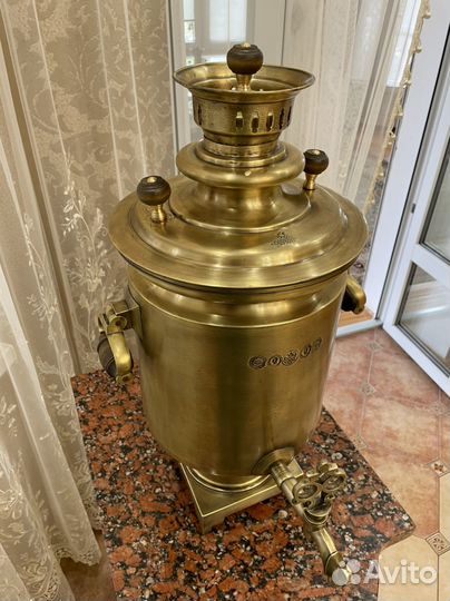 Редкий царский самовар Красильникова