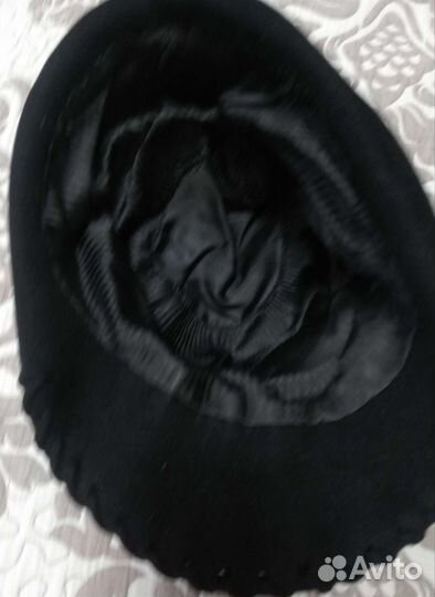 Женская кепка из фетра