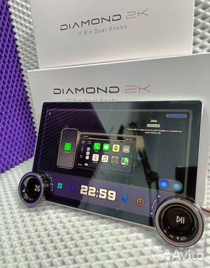 Android магнитола 2K, 11.8 дюймов 4+64гб, 10 ядер