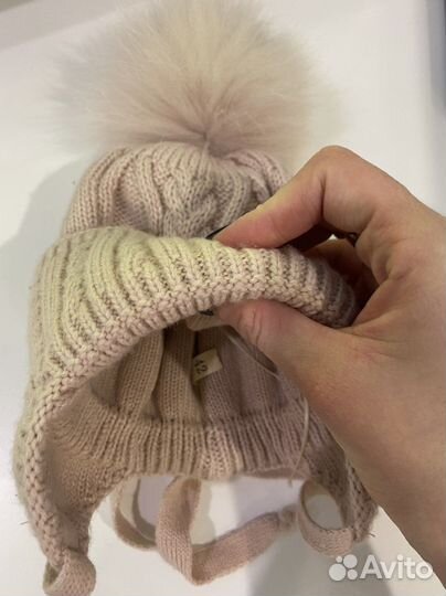 Шапка зимняя детская для девочки