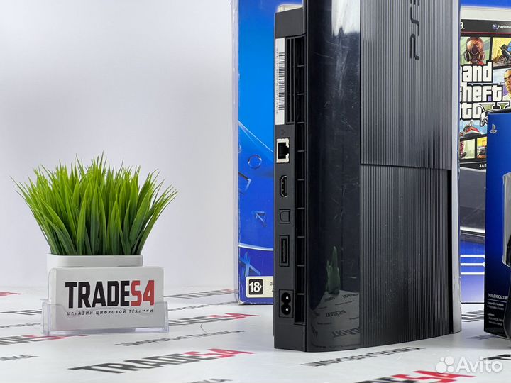 PS3 500Gb Два Геймпада Много Игр