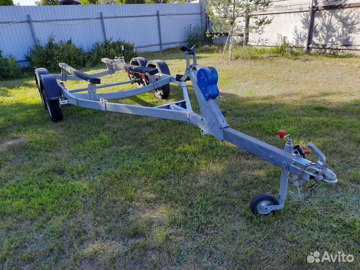 Лодочный прицеп мзса двухосный