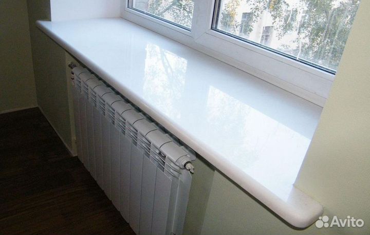 Подоконники цветные