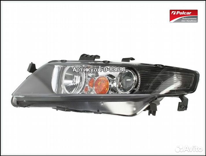 Фара левая Accord 7 CL