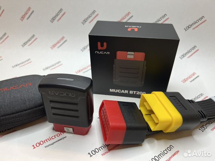 Cканер Launch Mucar BT200 с удлинителем все марки