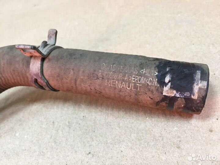 Патрубок радиатора печки Renault Logan 2