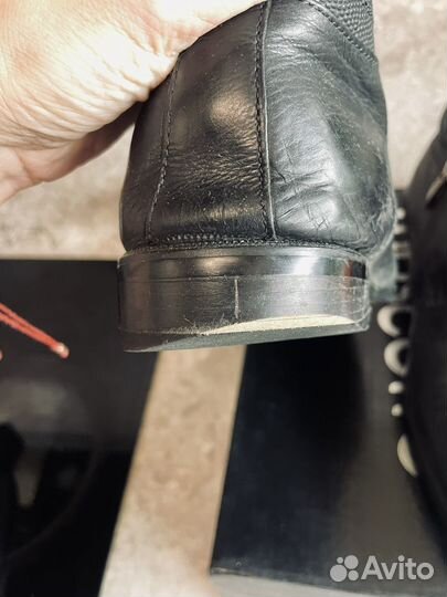 Мужские ботинки кожа 41