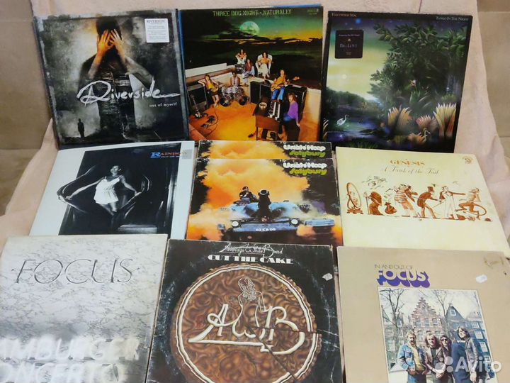 Пластинки виниловые