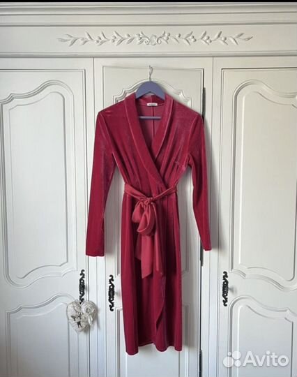 Бархатное платье