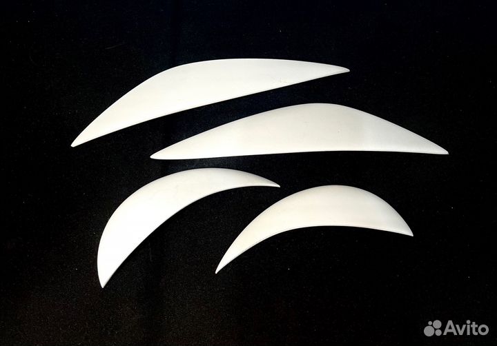 Реснички на фары hyundai sonata 2005-10