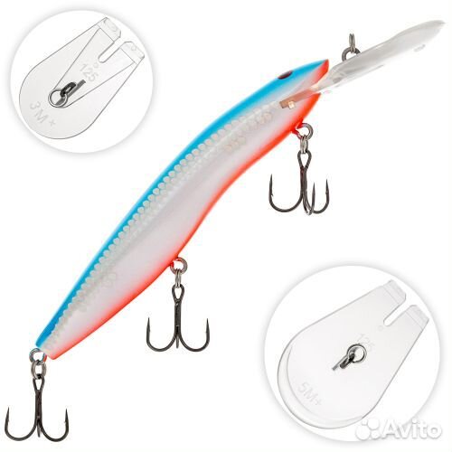 Воблер Tsuyoki Mito 125f 12,5см. 22,5гр. 298S до