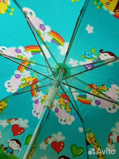 Детский складной зонт