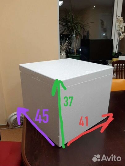 Пенопластовый ящик (термобокс)