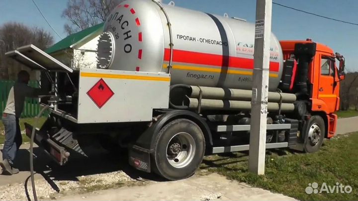 Заправка газгольдера