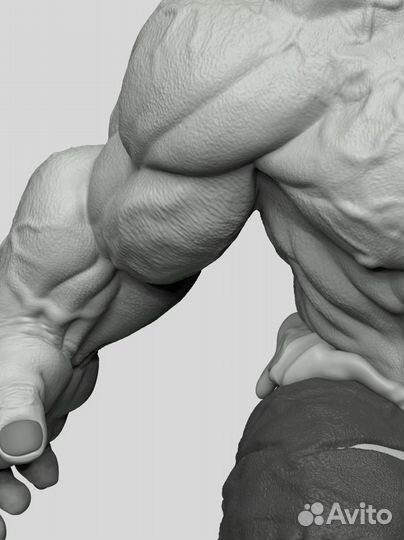 3D-модель hulk для печати