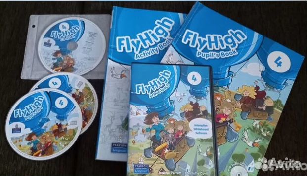 Книга Fly High. Level 4. Pupil's Book (+CD)