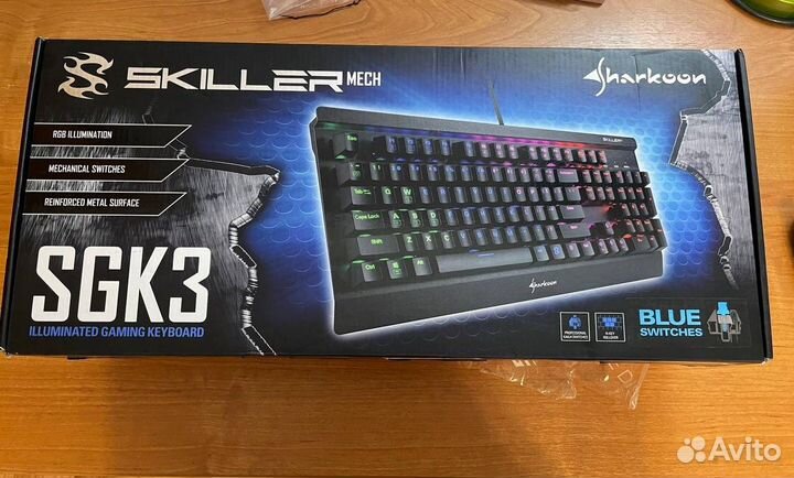 Sharkoon Shark Skiller Mech SGK3 (Kailh Blue)