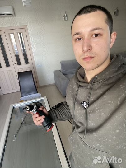 Москитная сетка с установкой