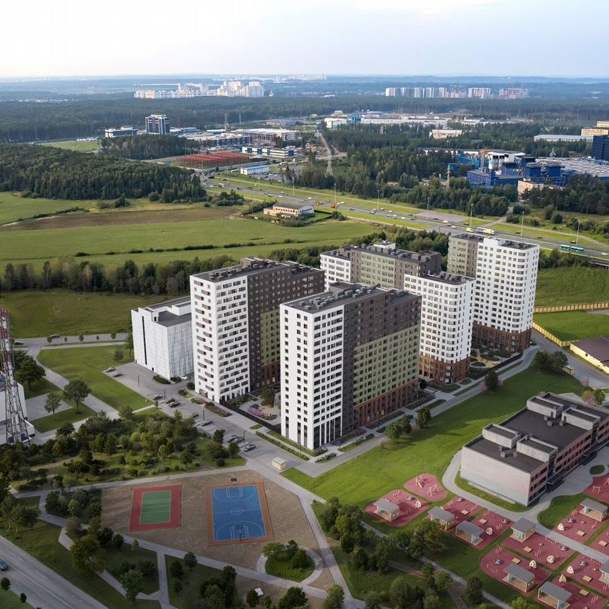 2-к. квартира, 65,4 м², 15/17 эт.