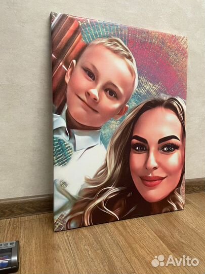 Печать картин на холсте