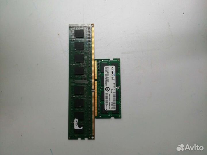 Оперативная память ddr2 и ddr 3 4gb