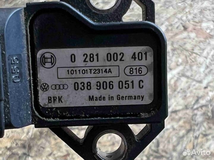 Датчик давления наддува Volkswagen polo (6R 2009-в