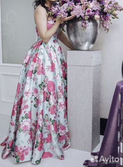 Вчернее платье lusio в пол