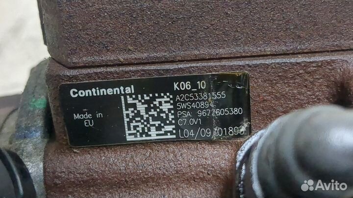 Тнвд Peugeot 3008, 2012