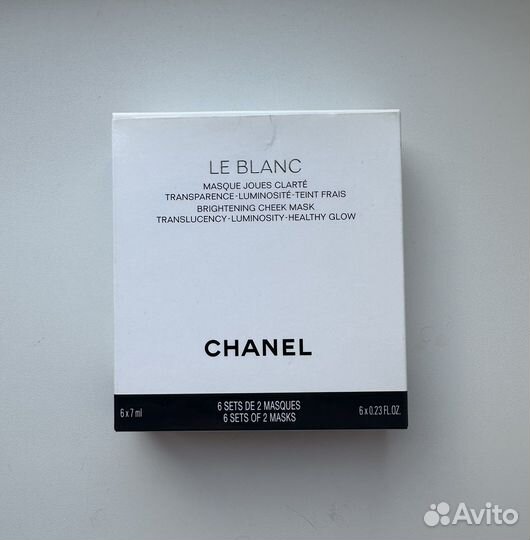 Chanel le blanc маска патчи набор 6 шт