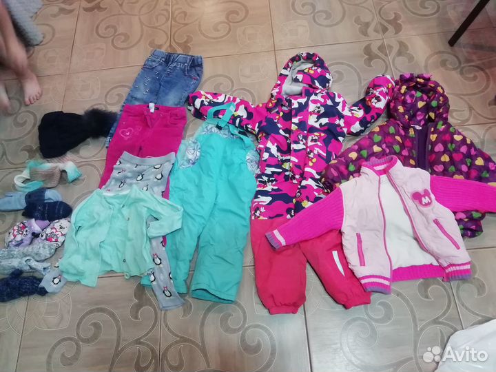 Одежда и обувь для девочки 2 года
