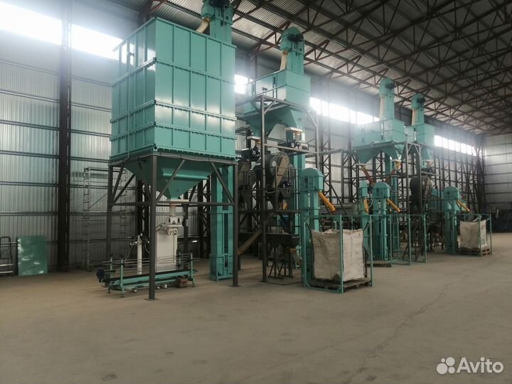 Подработка зерна с/х