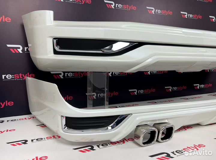 Обвес Toyota Land Cruiser 200 с 16г Белый K2331