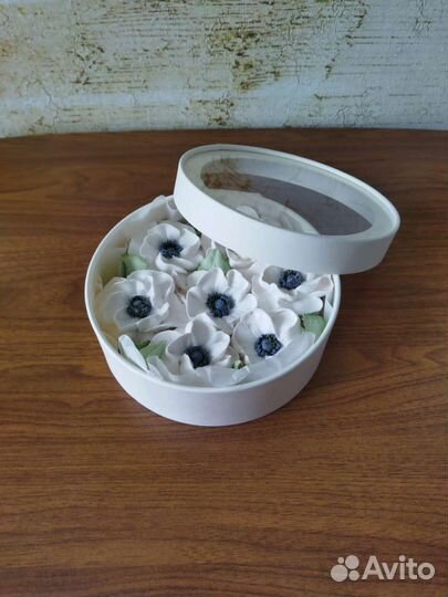 Зефирные цветы, домашний зефир