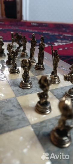 Шахматы ручной работы из дерева
