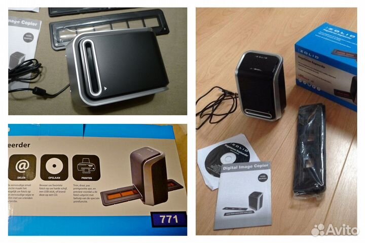 Zolid 771. цифровой сканер фотопленок и слайдов