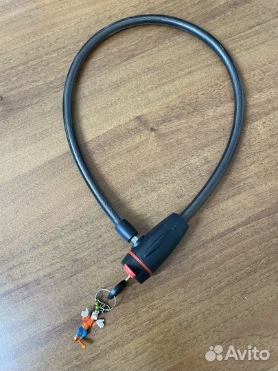 Замок для велосипеда с ключом