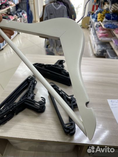 Вешалки плечики деревянные детские