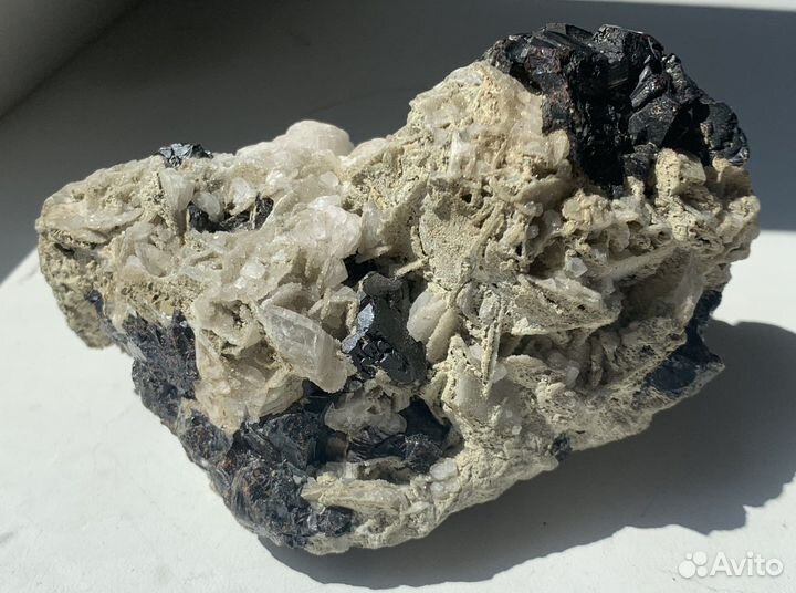 Минерал Кальцит, галенит, сфалерит