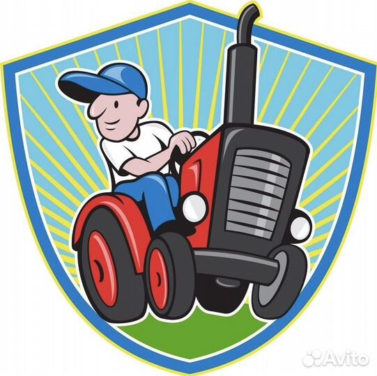 Водитель на трактор