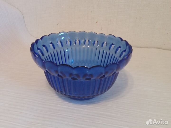 Ваза цветное стекло СССР