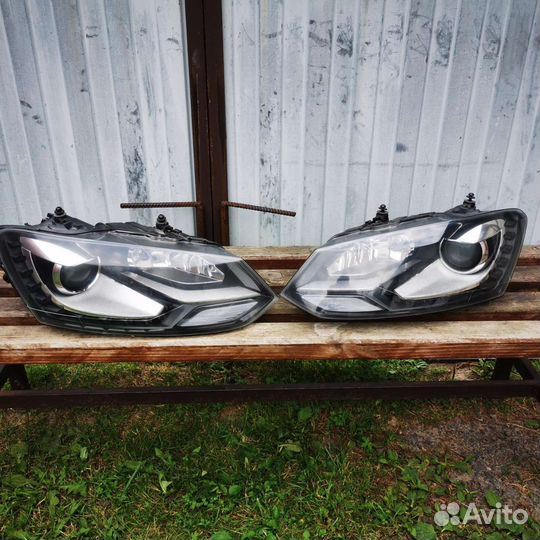 Фары xenon VW Polo 5