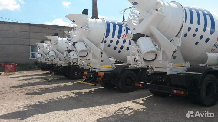 Установка миксера 6, 7 кубов