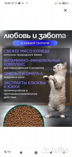 Корм для кастрированных котов Cat Urinary