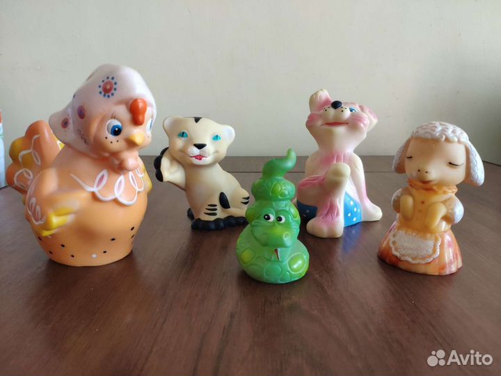 Резиновые игрушки