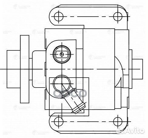 Насос гур BMW 3 (E90) (05) /1 (E81) (04) LPS 2