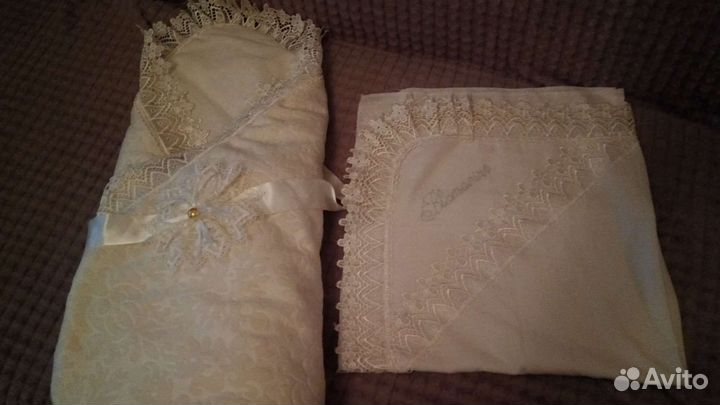 Одеяло и уголок на выписку