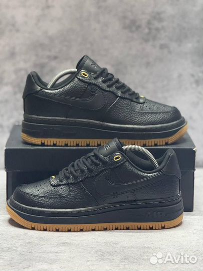 Кроссовки Nike Air Force 1 зимние (Арт.38533)