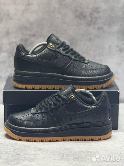 Кроссовки Nike Air Force 1 зимние (Арт.38533)