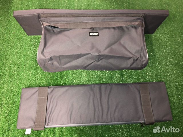 Накладки+сумка 200*800 серая в лодку пвх
