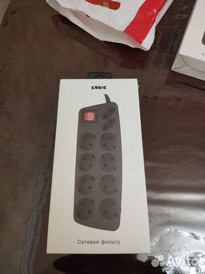 Сетевой фильтр Kubic power H1 Black